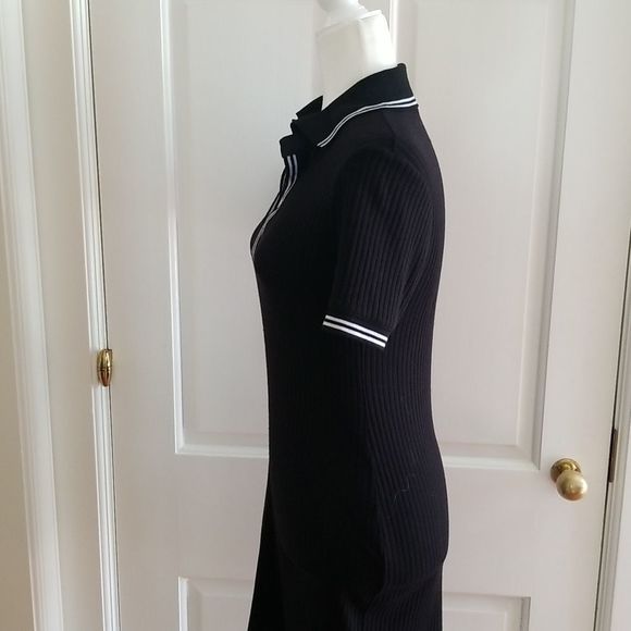 Women’s Splenda nautical inspired navy and white shift dress, size sm… - Picture 7 of 16